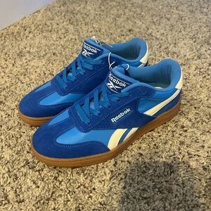 Women’s Blue Suede Reebok Sneakers